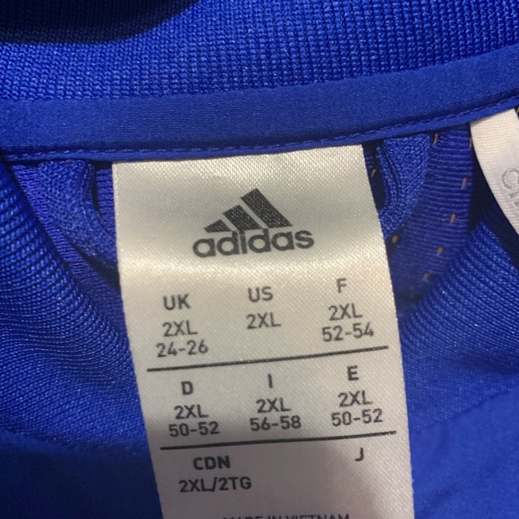 Adidas Condivo Climacool FULL ZIP Womens training jacket size 2XL EUC - Picture 8 of 13